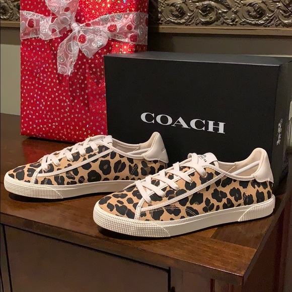 Coach Low top Leopard Print sneakers - Picture 5 of 8
